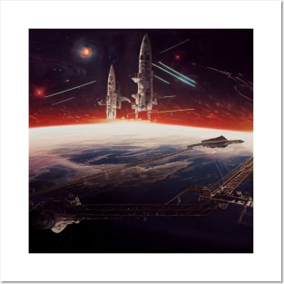 Interplanetary Spaceport Posters and Art